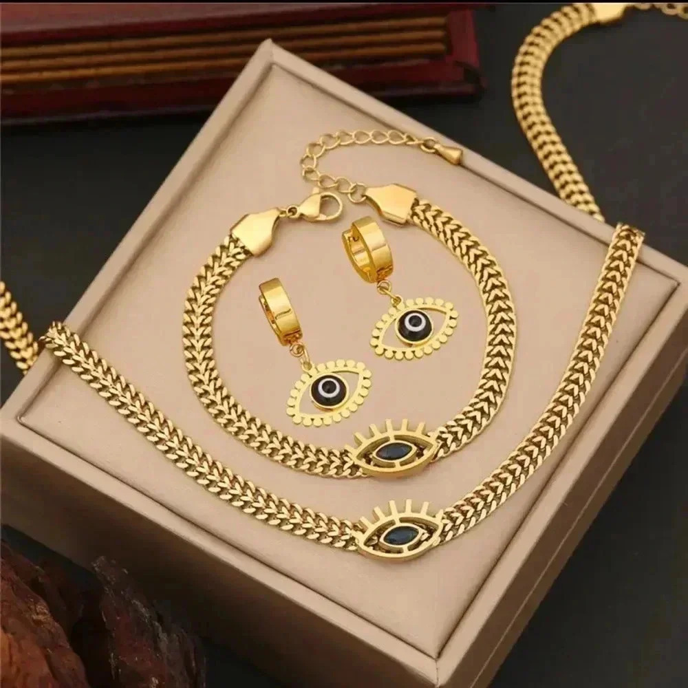 Evil Eye Jewelry Set